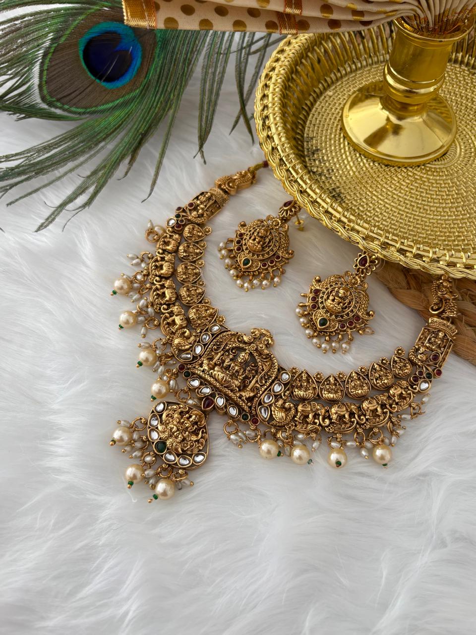 Gajalakshmi Necklace