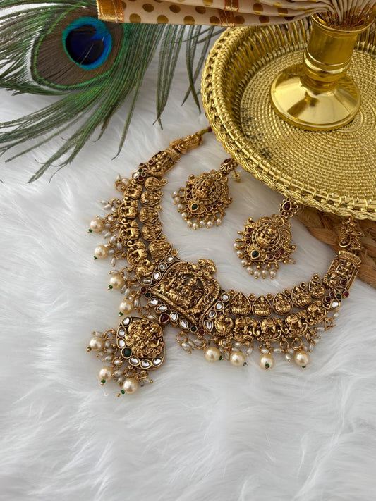 Gajalakshmi Necklace