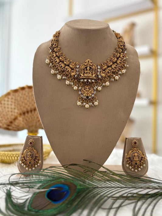 Gajalakshmi Necklace